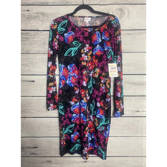 NWT - LuLaRoe Ladies Size Medium Floral Dress - Picture 1 of 2